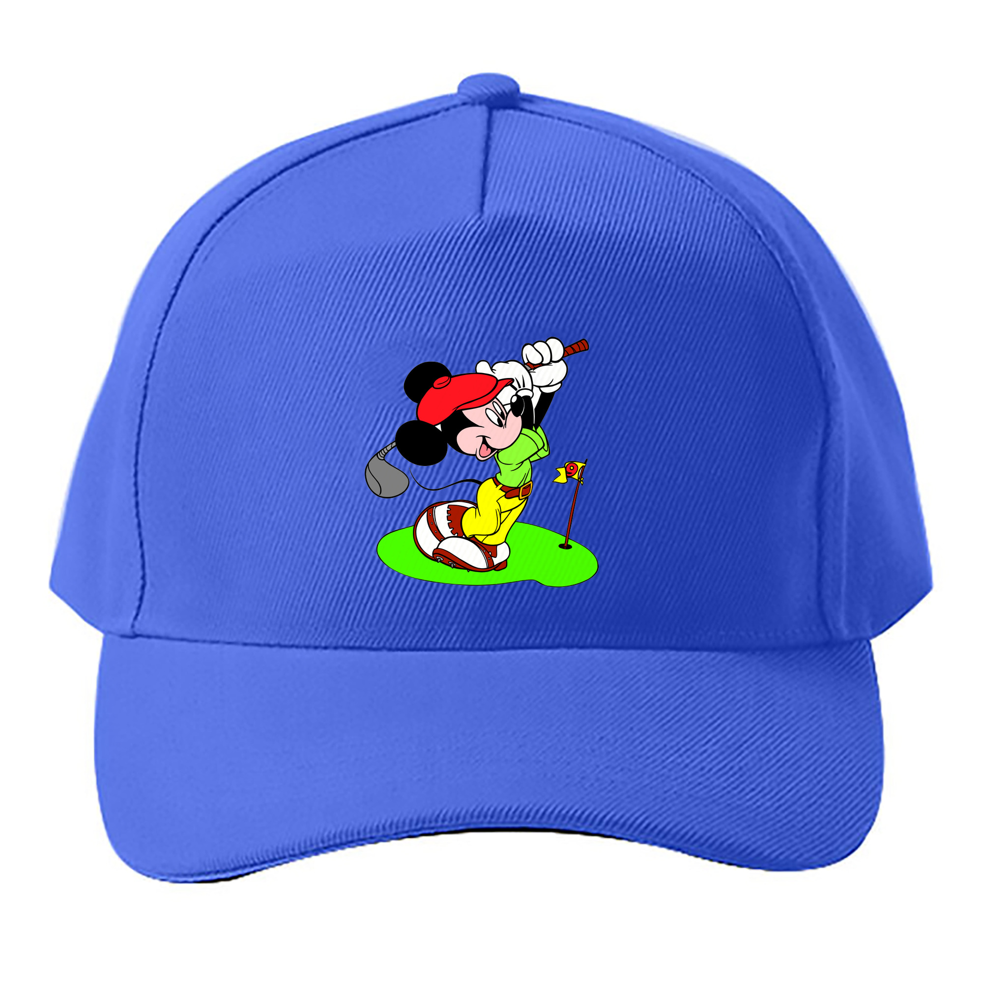 （画像用） ミッキーマウス Mickey Mouse ベースボールキャップ 綿100％ 男女兼用 帽子 スポーツ